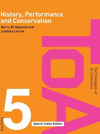 History, Performance and Conservation cover