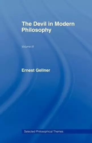 The Devil in Modern Philosophy cover