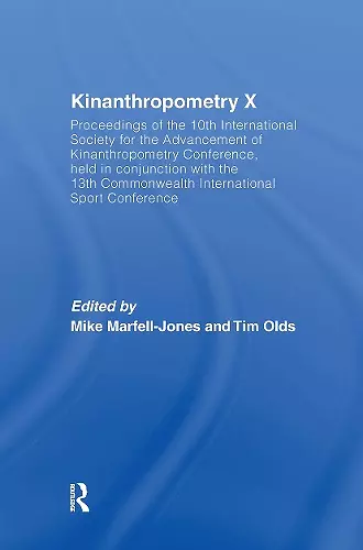 Kinanthropometry X cover