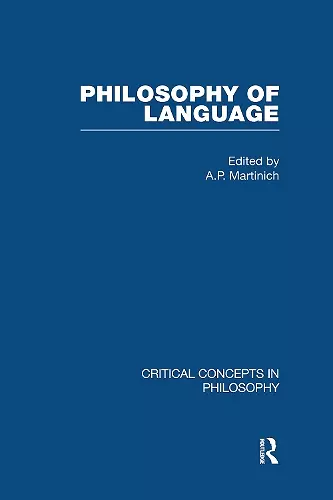 Philosophy of Language cover