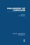 Philosophy of Language cover