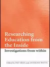 Researching Education from the Inside cover