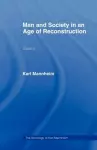 Man and Society in an Age of Reconstruction cover