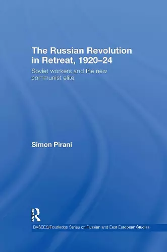 The Russian Revolution in Retreat, 1920-24 cover