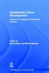 Sustainable Urban Development Volume 4 cover