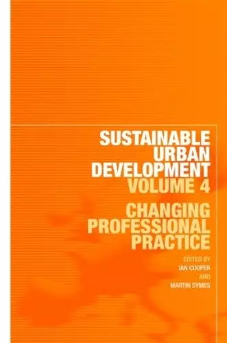 Sustainable Urban Development Volume 4 cover