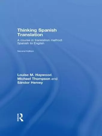 Thinking Spanish Translation cover