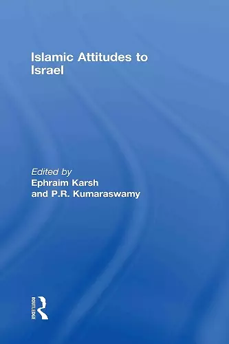 Islamic Attitudes to Israel cover