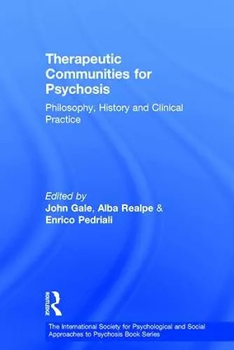 Therapeutic Communities for Psychosis cover