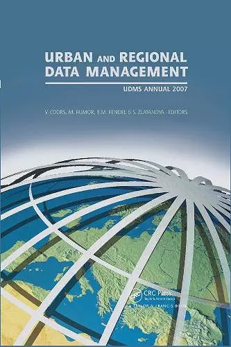 Urban and Regional Data Management cover