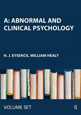 A: Abnormal and Clinical Psychology cover