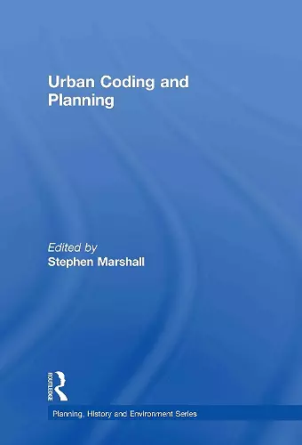 Urban Coding and Planning cover