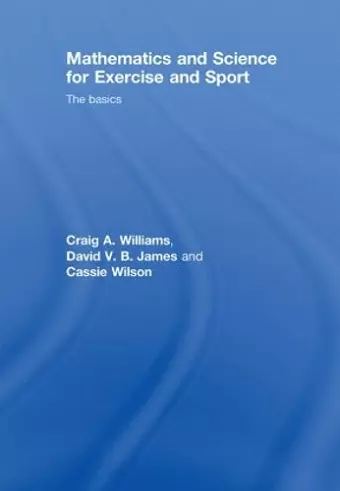 Mathematics and Science for Exercise and Sport cover