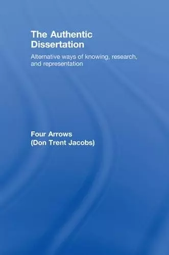 The Authentic Dissertation cover