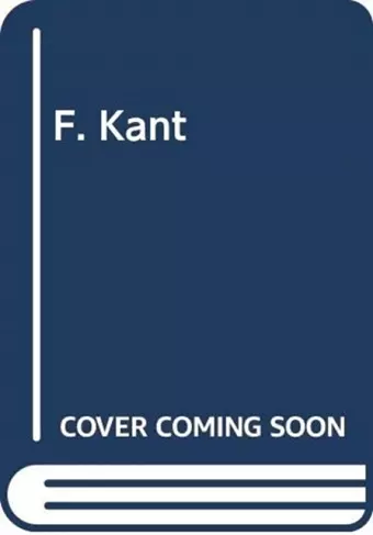 F. Kant cover