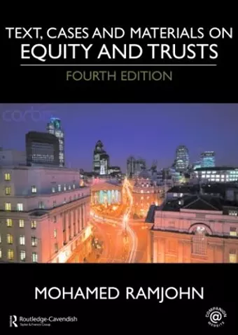 Text, Cases and Materials on Equity and Trusts cover