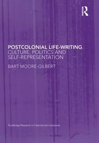 Postcolonial Life-Writing cover