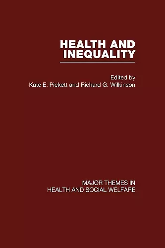 Health and Inequality cover