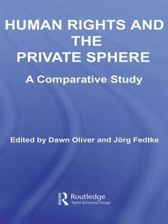 Human Rights and the Private Sphere vol 1 cover