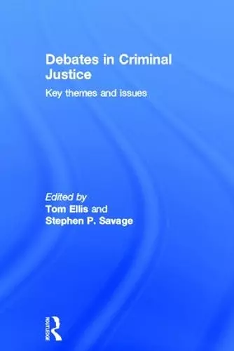 Debates in Criminal Justice cover