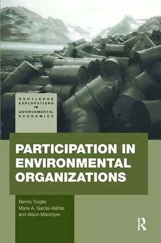 Participation in Environmental Organizations cover