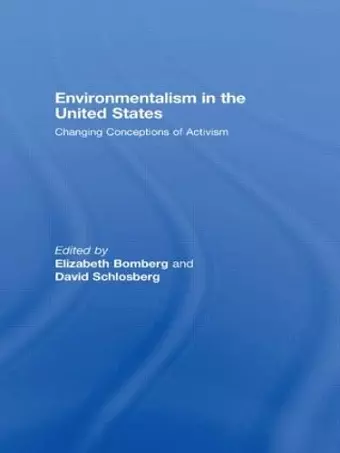 Environmentalism in the United States cover