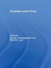 Disability and/in Prose cover