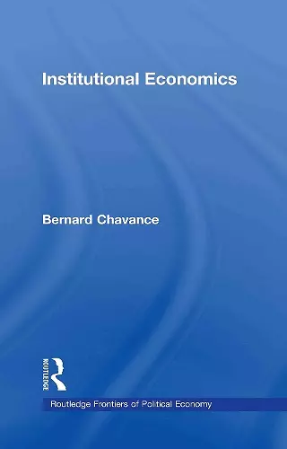 Institutional Economics cover