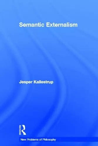 Semantic Externalism cover