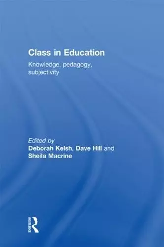 Class in Education cover