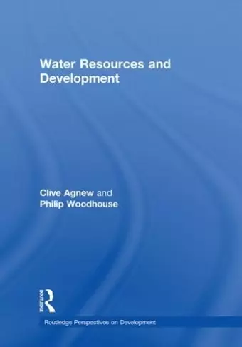 Water Resources and Development cover