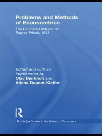 Problems and Methods of Econometrics cover