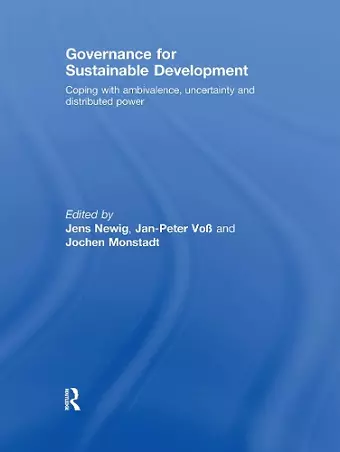 Governance for Sustainable Development cover