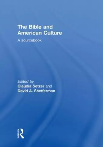 The Bible and American Culture cover