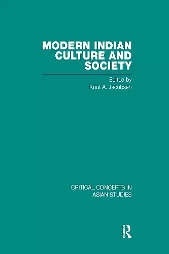 Modern Indian Culture and Society cover