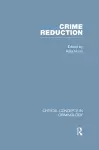 Crime Reduction cover