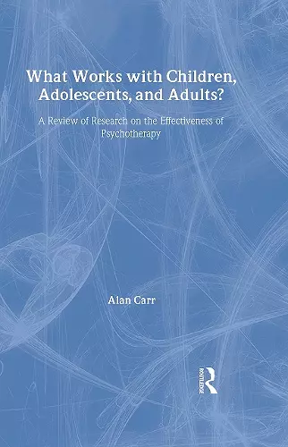 What Works with Children, Adolescents, and Adults? cover