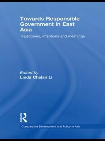 Towards Responsible Government in East Asia cover