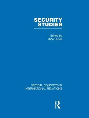 Security Studies cover