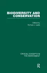 Biodiversity and Conservation cover