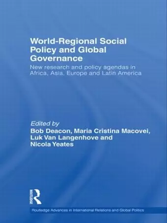 World-Regional Social Policy and Global Governance cover