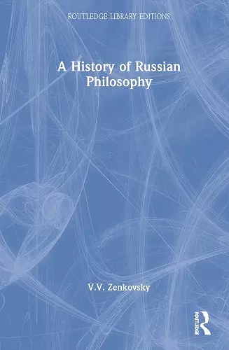 A History of Russian Philosophy cover