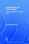 Iranian Elites and Turkish Rulers cover