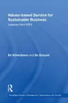 Values-based Service for Sustainable Business cover