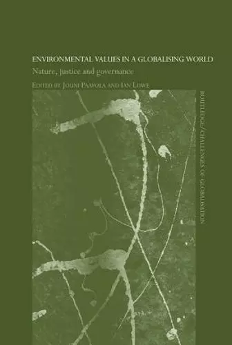 Environmental Values in a Globalizing World cover