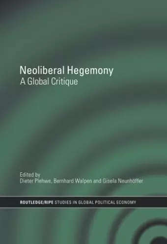 Neoliberal Hegemony cover