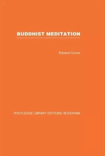 Buddhist Meditation cover