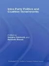 Intra-Party Politics and Coalition Governments cover