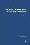 Bilingualism and Multilingualism cover