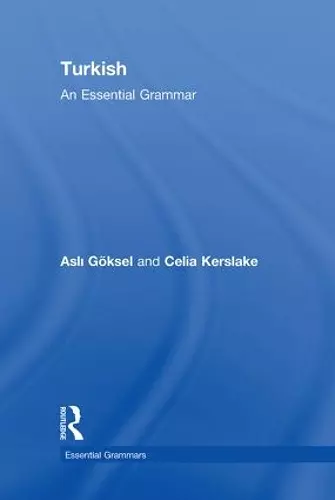 Turkish: An Essential Grammar cover